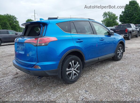 JTMBFREV2GJ073746 2016 TOYOTA RAV4 Blue Tył prawy
