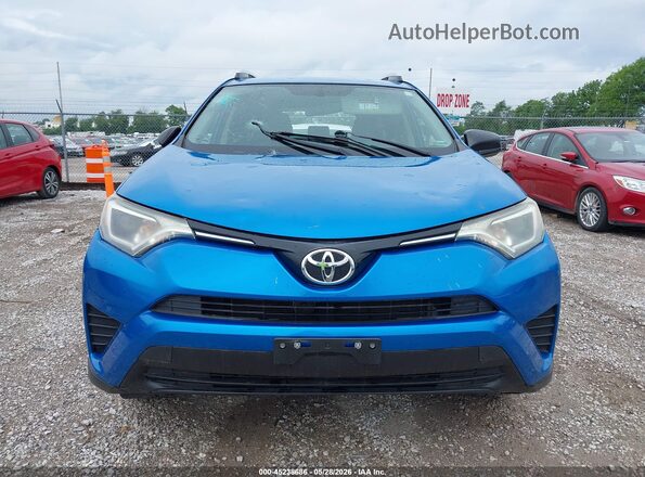 JTMBFREV2GJ073746 2016 TOYOTA RAV4 Blue Widok zestawu wskaźników