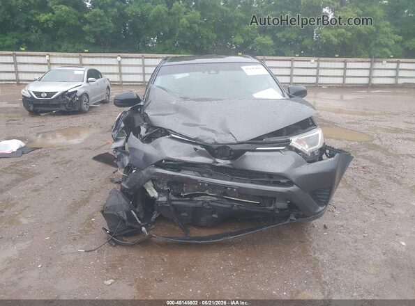 JTMBFREV4JJ232144 2018 TOYOTA RAV4 Gray Widok deski rozdzielczej