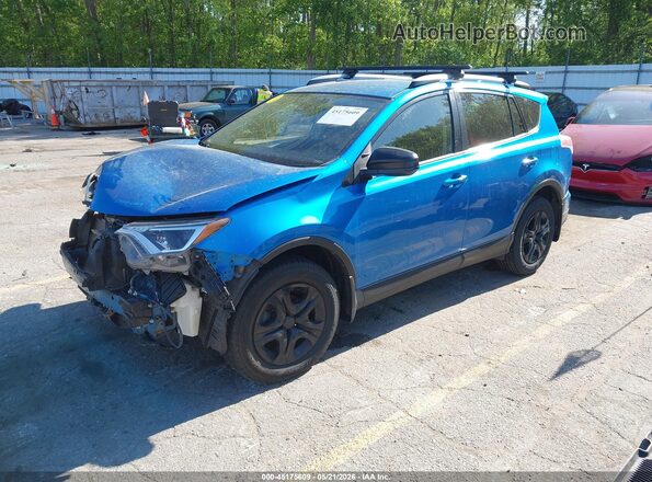 JTMBFREV5HJ144004 2017 TOYOTA RAV4 Blue წინა მარცხენა ხედი სამი მეოთხედიდან