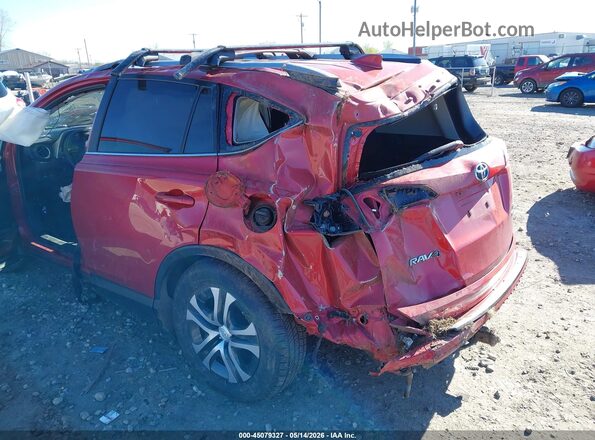 JTMBFREV5HJ145993 2017 TOYOTA RAV4 Burgundy წინა ხედი