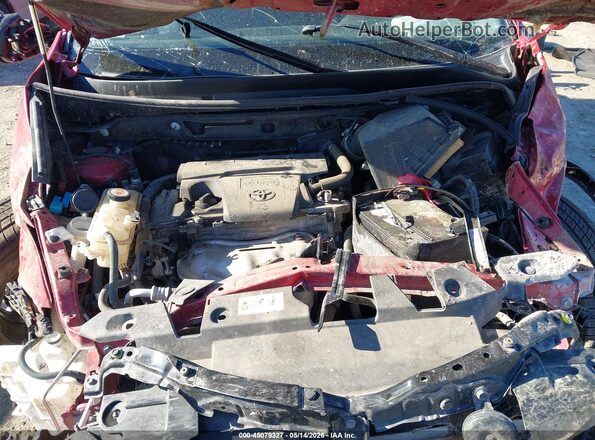 JTMBFREV5HJ145993 2017 TOYOTA RAV4 Burgundy უკანა ხედი