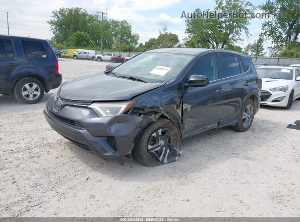 JTMBFREV5JJ257828 2018 TOYOTA LE Gray Առջևի ձախ երեք քառորդ տեսարան