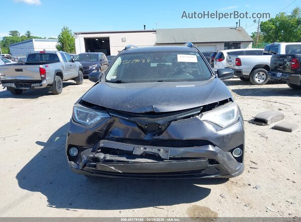 JTMBFREV6JJ721130 2018 TOYOTA RAV4 Gray Вид панелі приладів