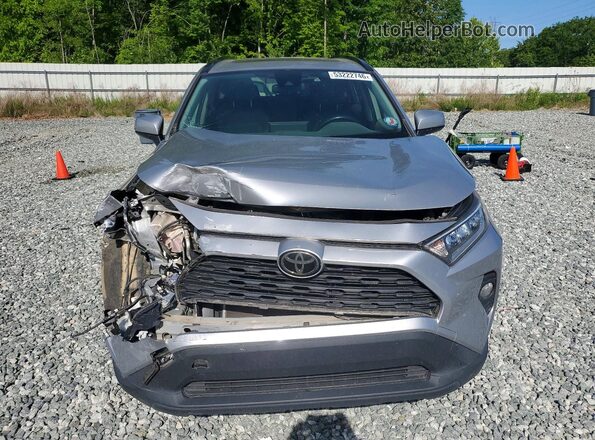 JTMC1RFV0KJ003480 2019 TOYOTA RAV4 Silver Front view