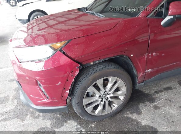 JTMC1RFV3KD517113 2019 TOYOTA LE Red Вид спереду