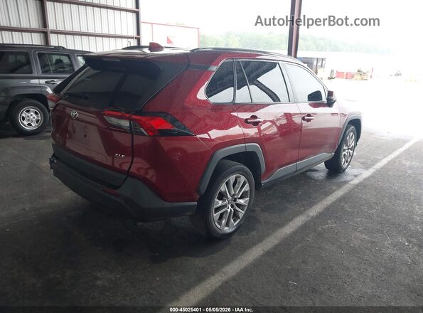 JTMC1RFV3KD517113 2019 TOYOTA LE Red Задня права чверть
