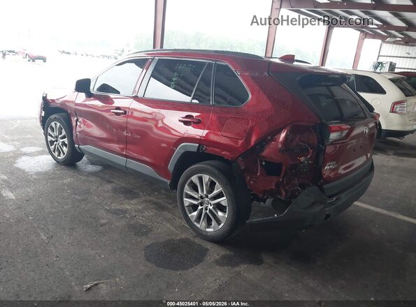 JTMC1RFV3KD517113 2019 TOYOTA LE Red Задня ліва чверть