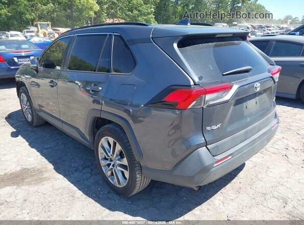 JTMC1RFV6KD503464 2019 TOYOTA RAV4 Gray Tył lewy