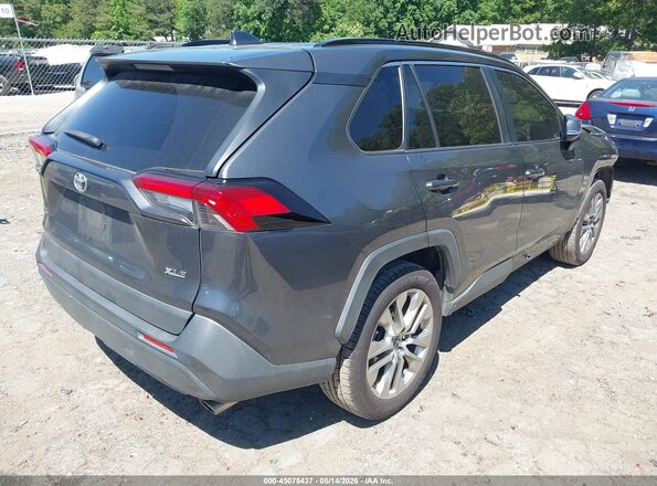 JTMC1RFV6KD503464 2019 TOYOTA RAV4 Gray Tył prawy