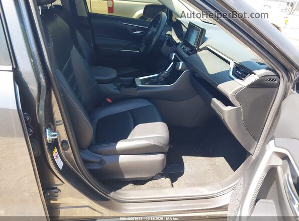 JTMC1RFV6KD503464 2019 TOYOTA RAV4 Gray Widok wnętrza z przodu
