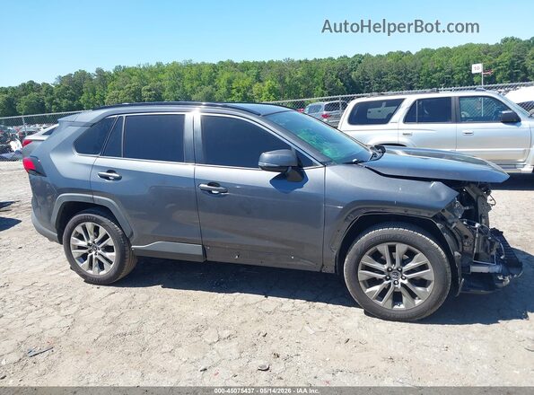 JTMC1RFV6KD503464 2019 TOYOTA RAV4 Gray Widok wnętrza 360 stopni