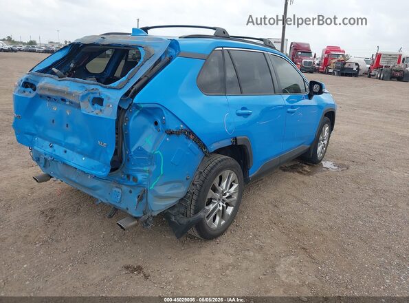 JTMC1RFV9MD079491 2021 TOYOTA LE Blue Հետևի աջ