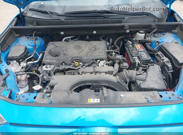JTMC1RFV9MD079491 2021 TOYOTA LE Blue Հետևի տեսք