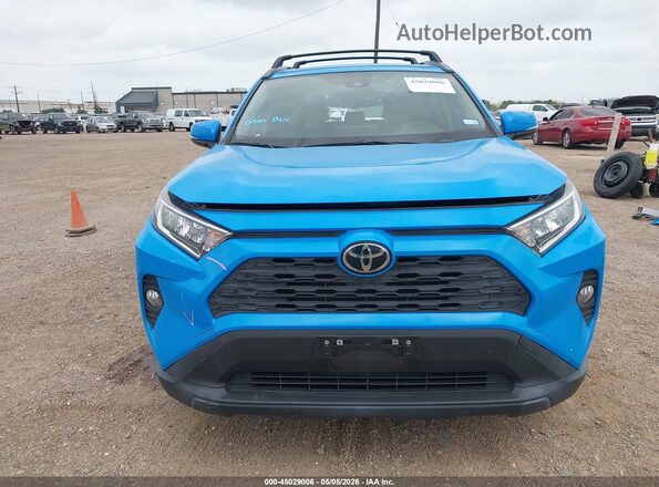 JTMC1RFV9MD079491 2021 TOYOTA LE Blue Սալոնի հետևի տեսք