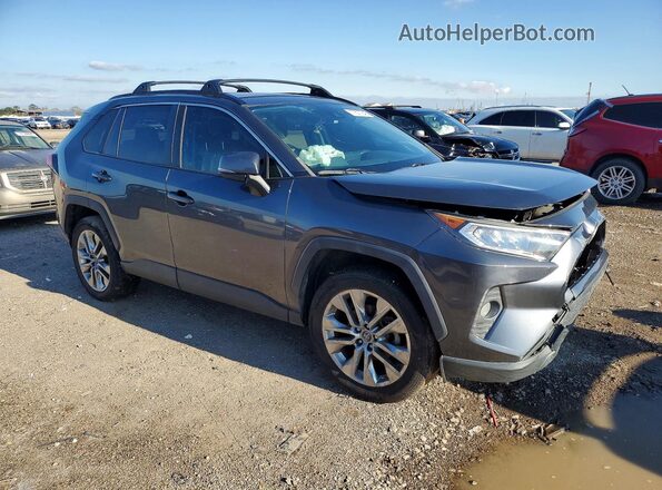 JTMC1RFVXKD500292 2019 TOYOTA LE Gray Передня права чверть