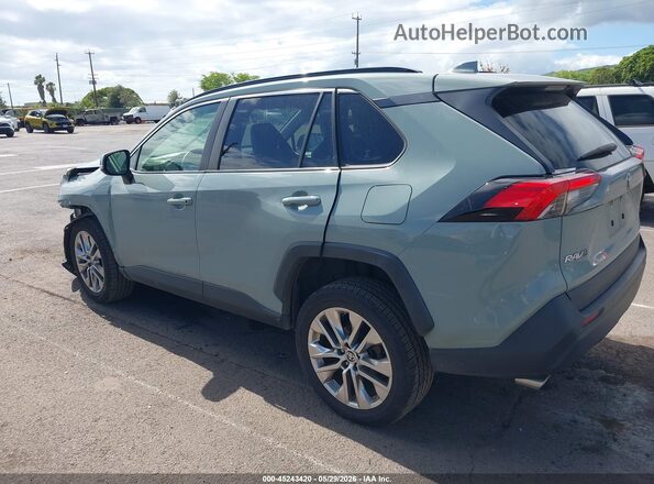 JTMC1RFVXKJ016673 2019 TOYOTA RAV4 Blue Հետևի ձախ