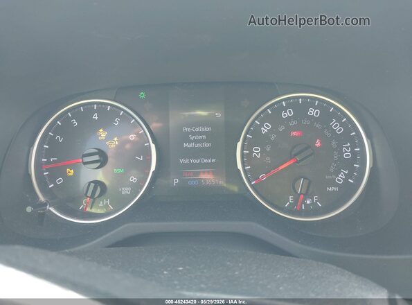 JTMC1RFVXKJ016673 2019 TOYOTA RAV4 Blue Հետևի նստատեղերի տեսք