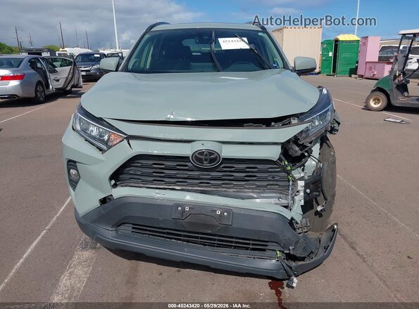 JTMC1RFVXKJ016673 2019 TOYOTA RAV4 Blue Սալոնի հետևի տեսք