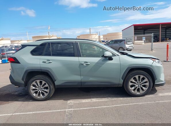 JTMC1RFVXKJ016673 2019 TOYOTA RAV4 Blue Սալոնի 360 աստիճան տեսք