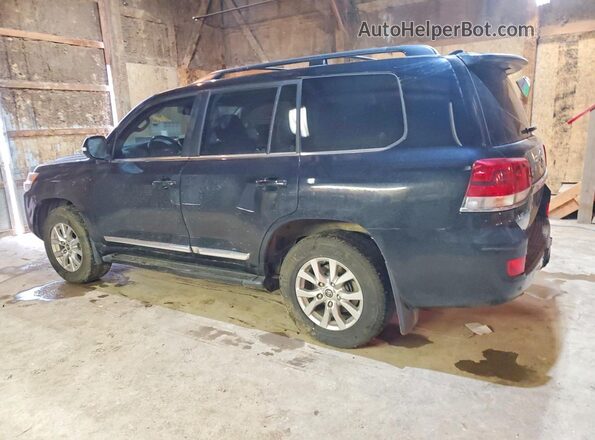 JTMCY7AJ0K4077355 2019 TOYOTA LAND Black Trasero izquierdo