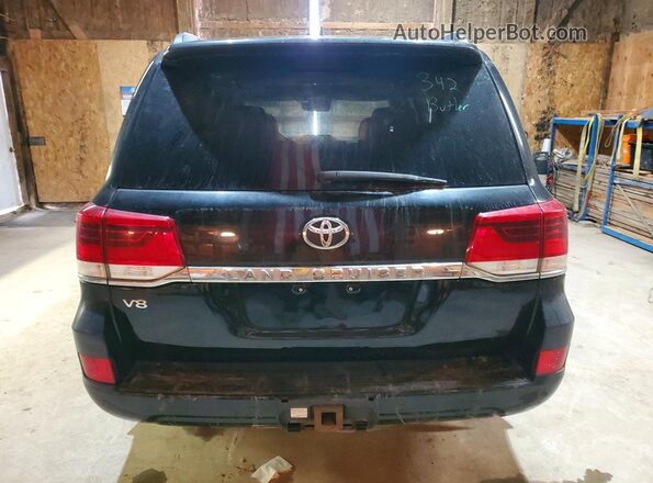JTMCY7AJ0K4077355 2019 TOYOTA LAND Black Vista trasera