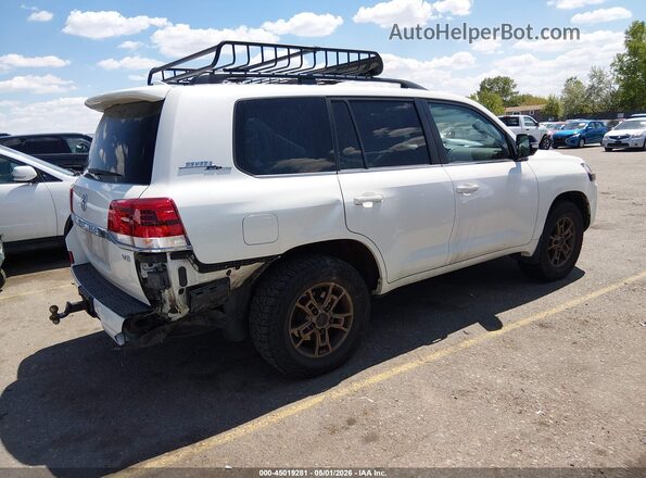 JTMCY7AJ1M4101293 2021 TOYOTA LAND CRUISER White Հետևի աջ