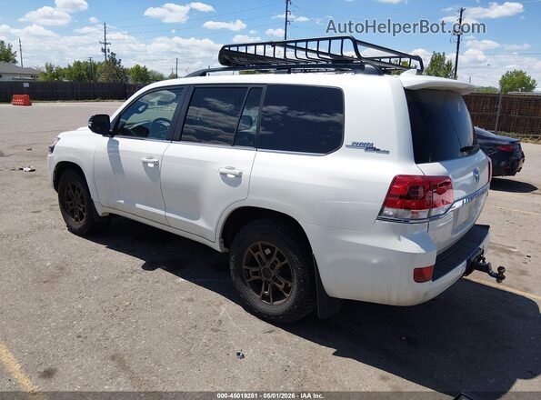 JTMCY7AJ1M4101293 2021 TOYOTA LAND CRUISER White Հետևի ձախ