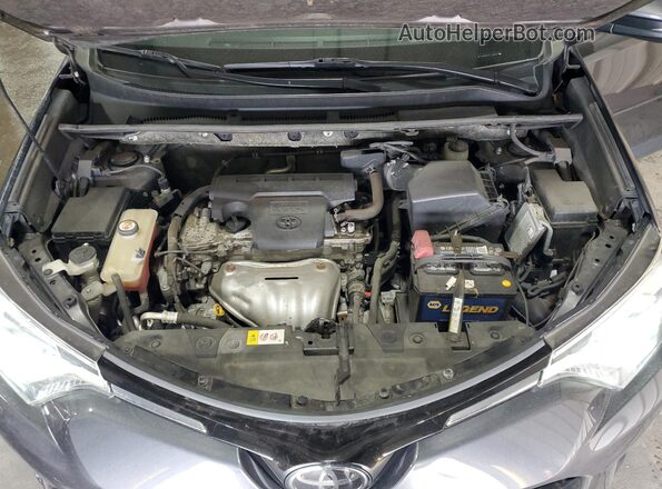 JTMDFREV1JJ181002 2018 TOYOTA LIMITED Gray Widok komory silnika