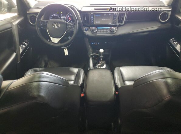 JTMDFREV1JJ181002 2018 TOYOTA LIMITED Gray Widok deski rozdzielczej