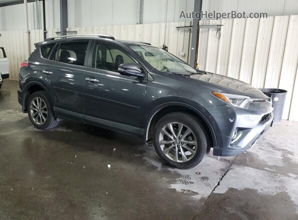 JTMDFREV1JJ181002 2018 TOYOTA LIMITED Gray Przód prawy