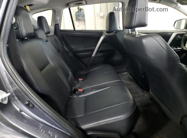 JTMDFREV1JJ181002 2018 TOYOTA LIMITED Gray Widok wnętrza z tyłu