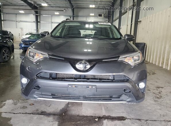JTMDFREV1JJ181002 2018 TOYOTA LIMITED Gray Widok z przodu
