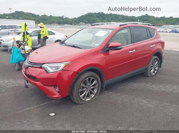 JTMDFREV2HJ145572 2017 TOYOTA RAV4 Red Vista tres cuartos delantera izquierda