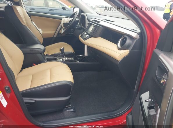 JTMDFREV2HJ145572 2017 TOYOTA RAV4 Red Vista interior delantera