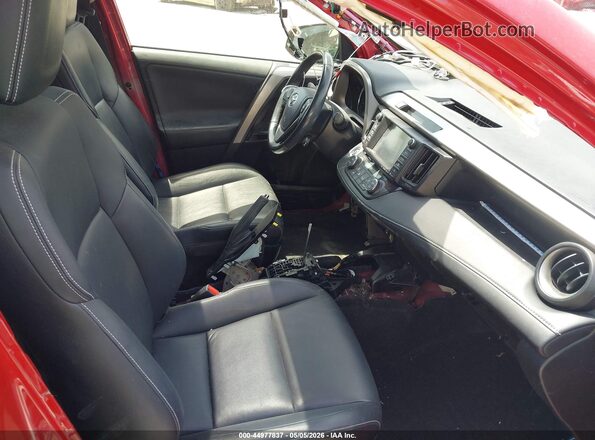 JTMDFREV5GJ058151 2016 TOYOTA LIMITED Burgundy წინა სალონის ხედი