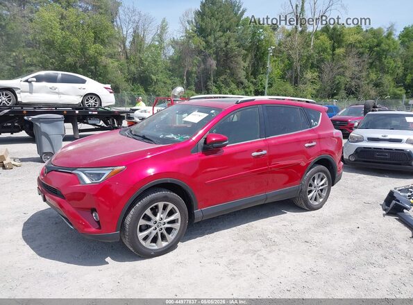 JTMDFREV5GJ058151 2016 TOYOTA LIMITED Burgundy წინა მარცხენა ხედი სამი მეოთხედიდან