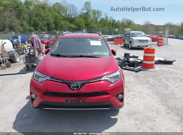 JTMDFREV5GJ058151 2016 TOYOTA LIMITED Burgundy უკანა სალონის ხედი