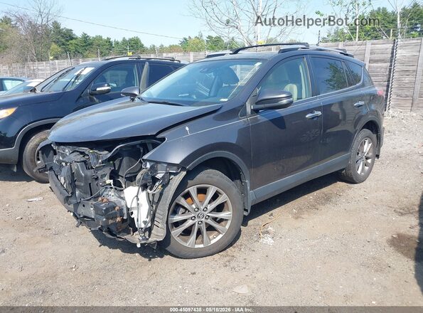 JTMDFREV6GJ076111 2016 TOYOTA RAV4 Gray Vista tres cuartos delantera izquierda