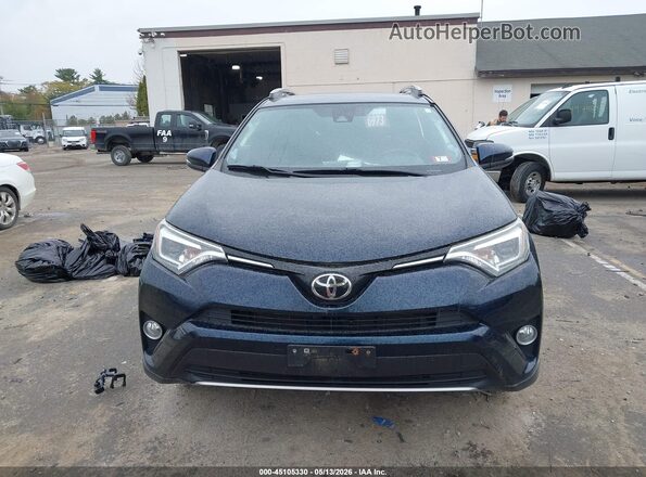 JTMDFREV8HD217924 2017 TOYOTA LIMITED Blue ხელსაწყოთა პანელის ხედი