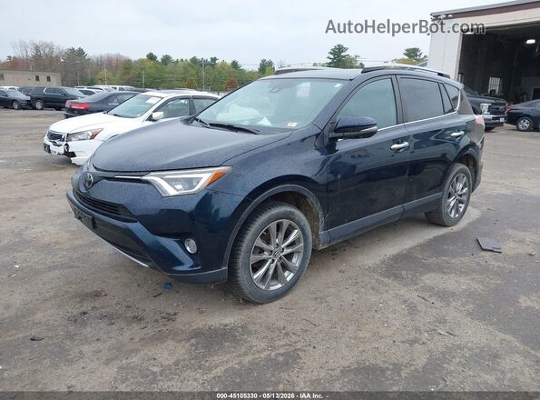JTMDFREV8HD217924 2017 TOYOTA LIMITED Blue წინა მარცხენა ხედი სამი მეოთხედიდან