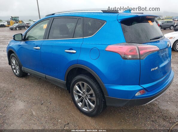 JTMDFREVXJJ218466 2018 TOYOTA RAV4 Blue Trasero izquierdo