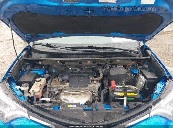 JTMDFREVXJJ218466 2018 TOYOTA RAV4 Blue Vista trasera