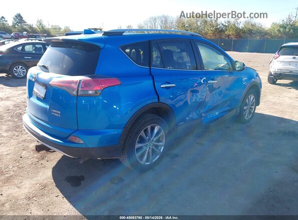 JTMDJREV0GD025684 2016 TOYOTA LIMITED Синий Задняя правая четверть