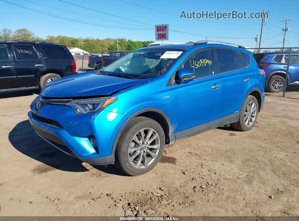 JTMDJREV0GD025684 2016 TOYOTA LIMITED Синий Передняя левая четверть