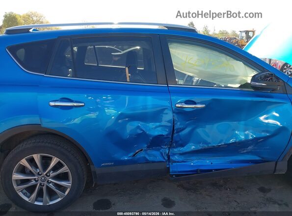 JTMDJREV0GD025684 2016 TOYOTA LIMITED Синий Вид спереди