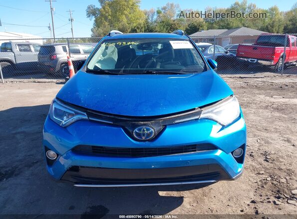 JTMDJREV0GD025684 2016 TOYOTA LIMITED Синий Вид задней части салона