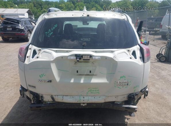 JTMDJREV2GD012032 2016 TOYOTA RAV4 HYBRID White წინა ხედი