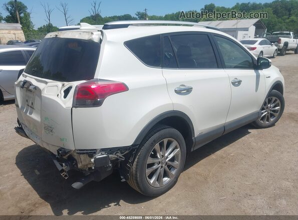 JTMDJREV2GD012032 2016 TOYOTA RAV4 HYBRID White უკანა მარჯვენა