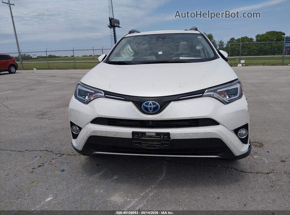 JTMDJREV2HD076282 2017 TOYOTA LIMITED White Instrument cluster view